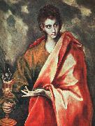 El Greco St. John the Evangelist oil painting